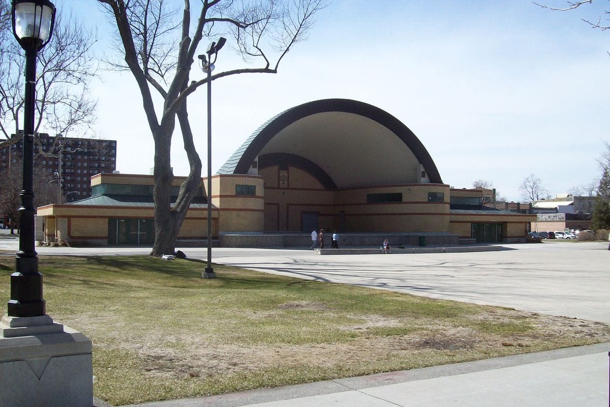 Victoria Park bandshell in London, Ontario