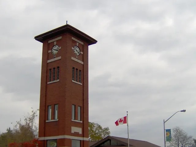 Post office & clock tower, Norwich, Ontario