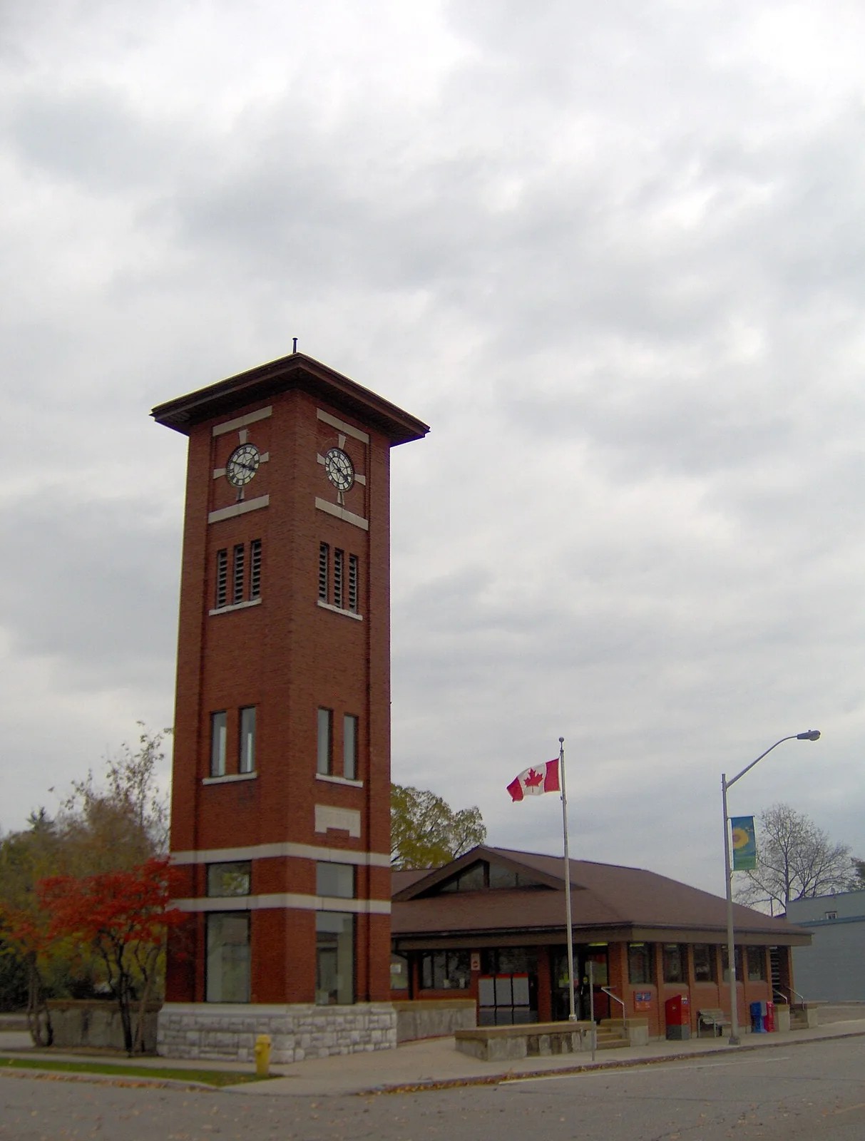 Norwich post office and clock tower