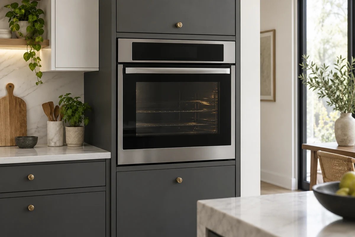 Stainless steel electric oven